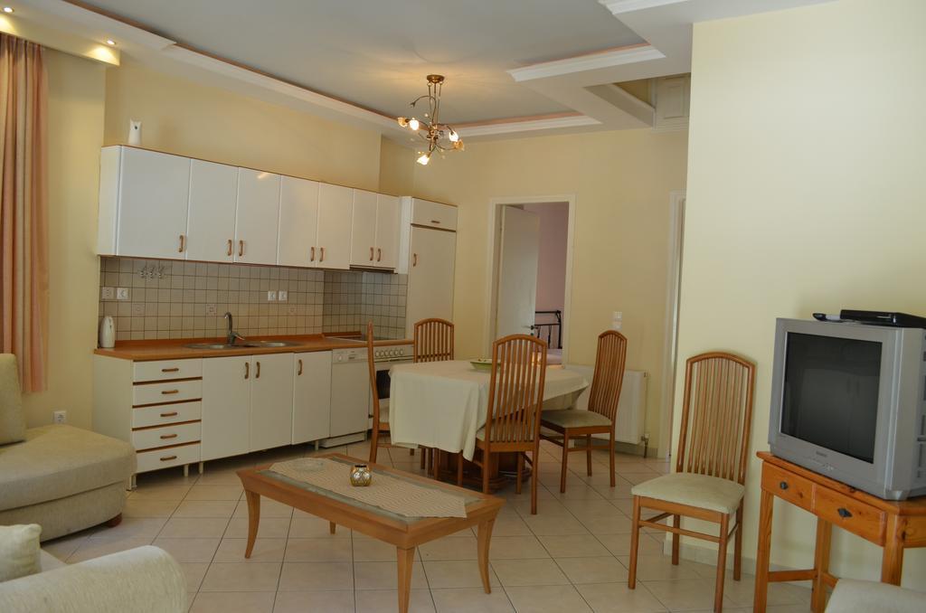 Annas Apartment Parga Bagian luar foto
