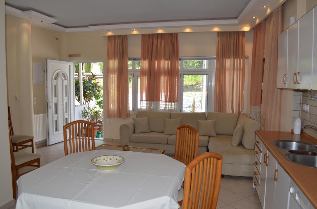 Annas Apartment Parga Bagian luar foto