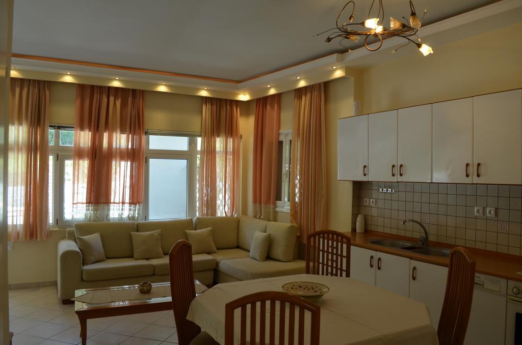 Annas Apartment Parga Bagian luar foto
