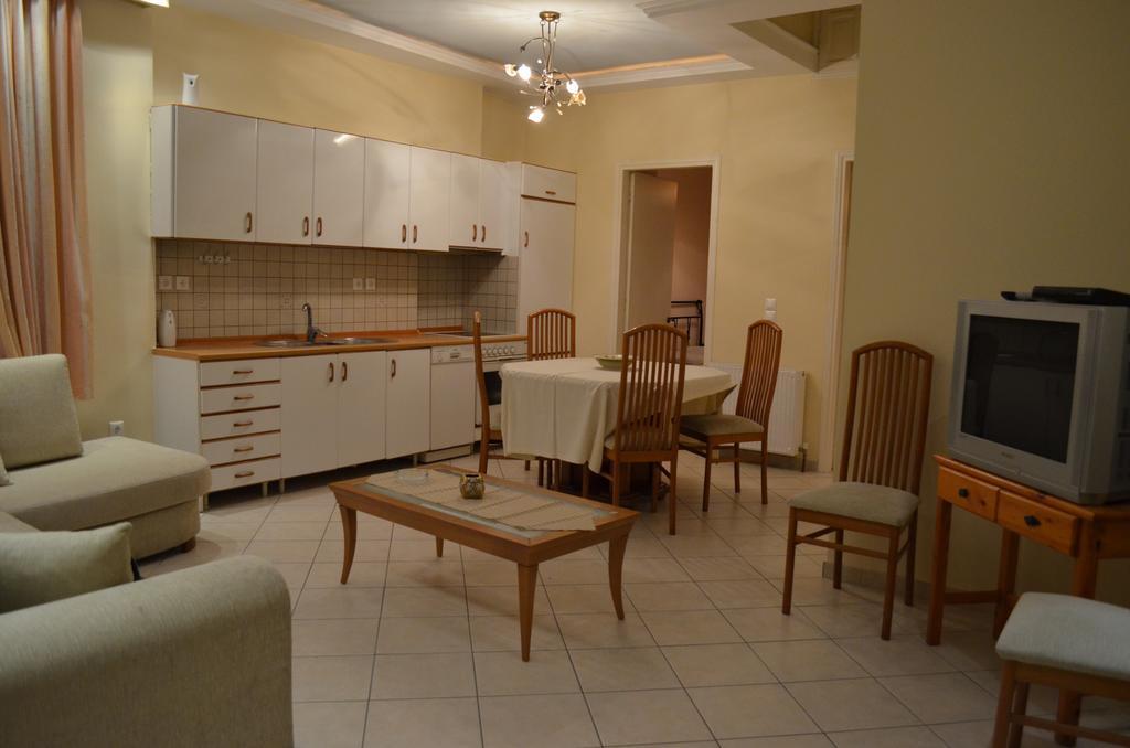 Annas Apartment Parga Bagian luar foto