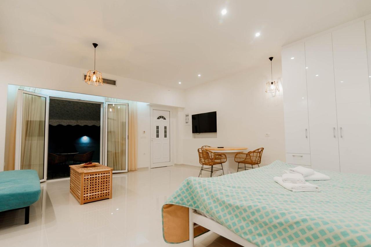 Annas Apartment Parga Bagian luar foto