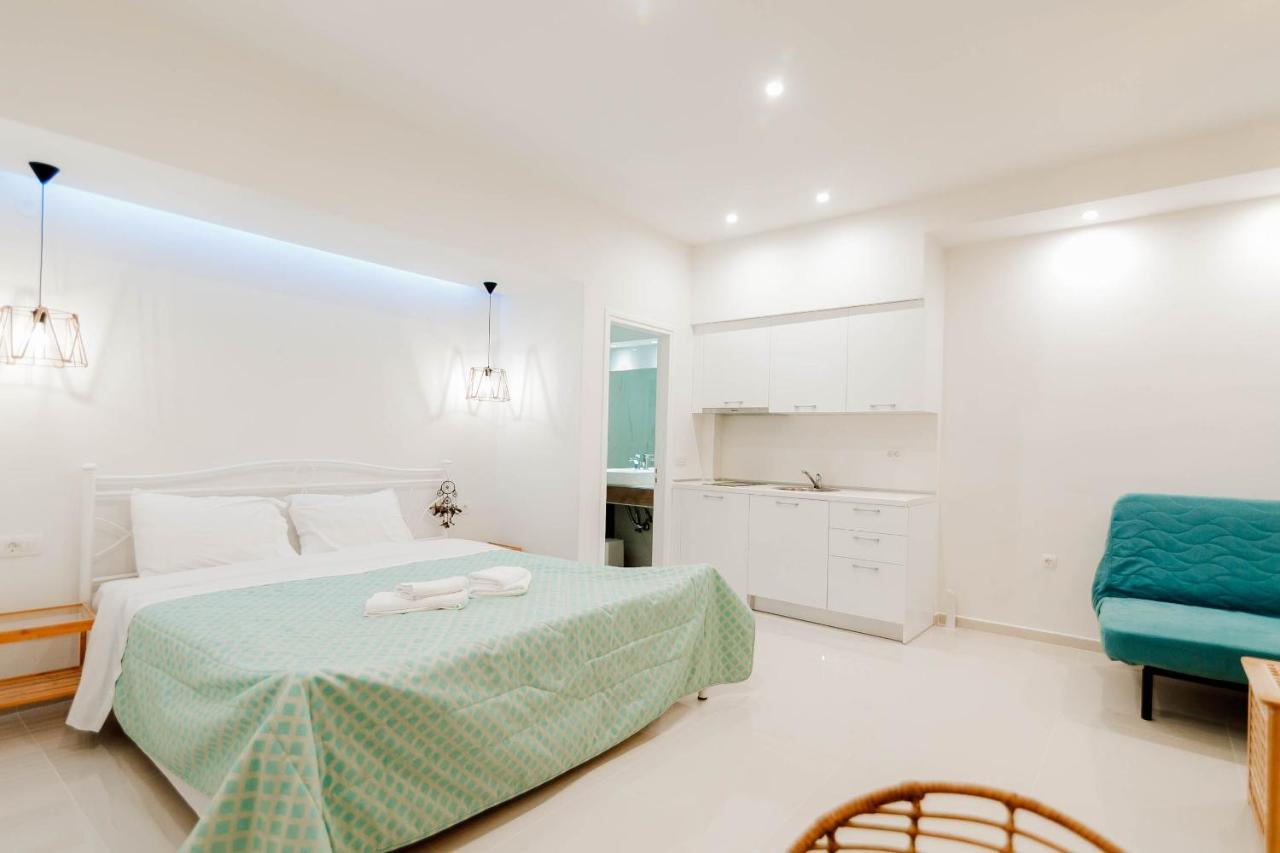 Annas Apartment Parga Bagian luar foto